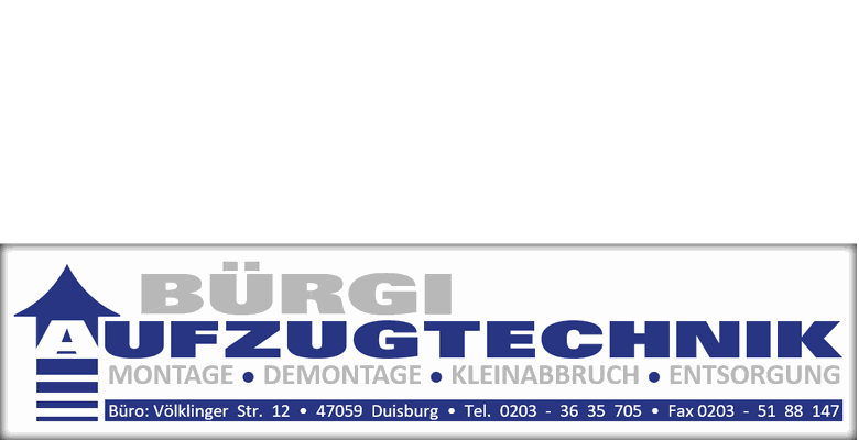 Bürgi Aufzugtechnik (Büro) in Duisburg