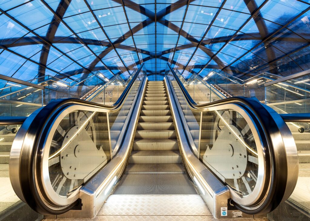 Treppenlift als Beispiel für eine mögliche Einbausituation in Dortmund